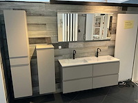 Detremmerie - cloud grey lac - badmeubelset 140 cm - afbeelding 20 van  24