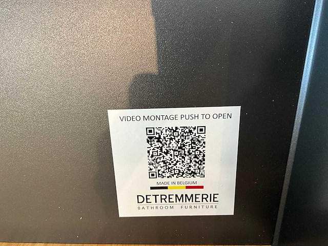 Detremmerie - fineer badmeubelset 80 cm - afbeelding 12 van  13