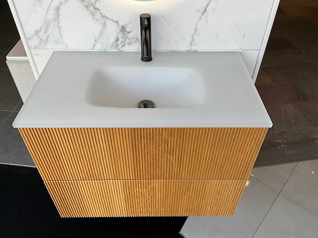 Detremmerie - fineer badmeubelset 80 cm - afbeelding 7 van  13