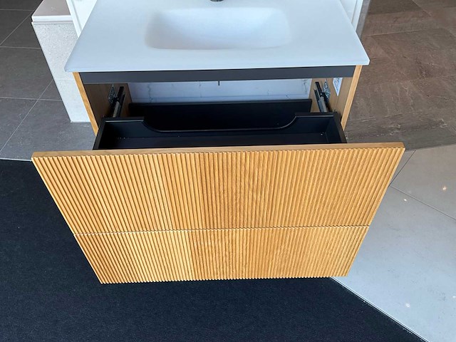 Detremmerie - fineer badmeubelset 80 cm - afbeelding 11 van  13