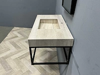 Detremmerie - frame / marmer - badmeubelset 100 cm - afbeelding 2 van  12