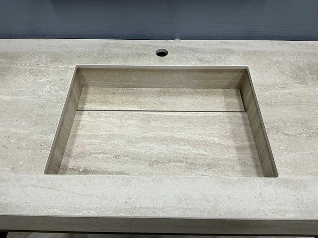 Detremmerie - frame / marmer - badmeubelset 100 cm - afbeelding 6 van  12