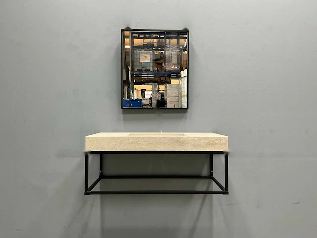 Detremmerie - frame / marmer - badmeubelset 100 cm - afbeelding 8 van  12