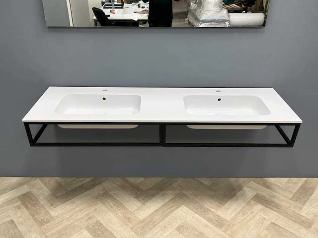 Detremmerie - glossy - badmeubelset 180 cm - afbeelding 9 van  11
