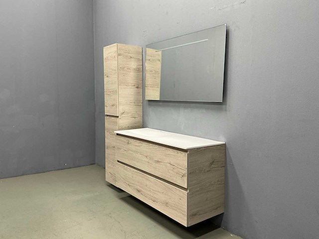 Detremmerie - greige oak - badmeubelset 120 cm - afbeelding 1 van  21
