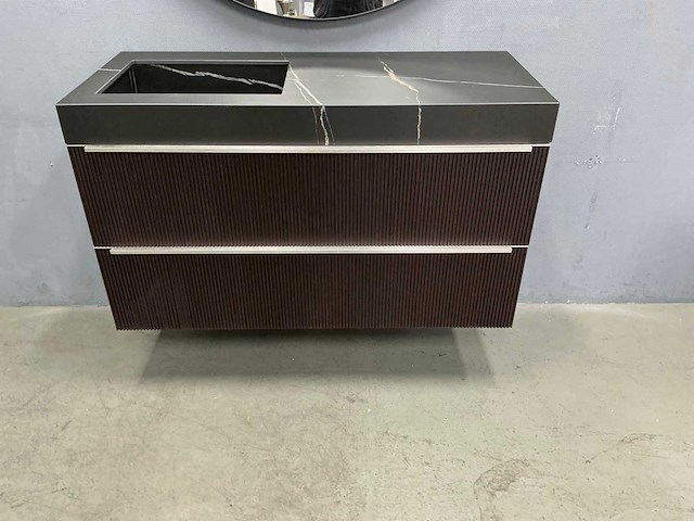 Detremmerie - keramisch marmer - badmeubelset 120 cm - afbeelding 6 van  10
