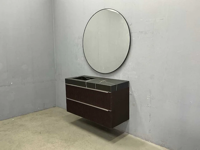 Detremmerie - keramisch marmer - badmeubelset 120 cm - afbeelding 1 van  10
