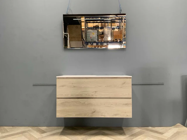Detremmerie - kunstmarmer - badmeubelset 120 cm - afbeelding 2 van  3