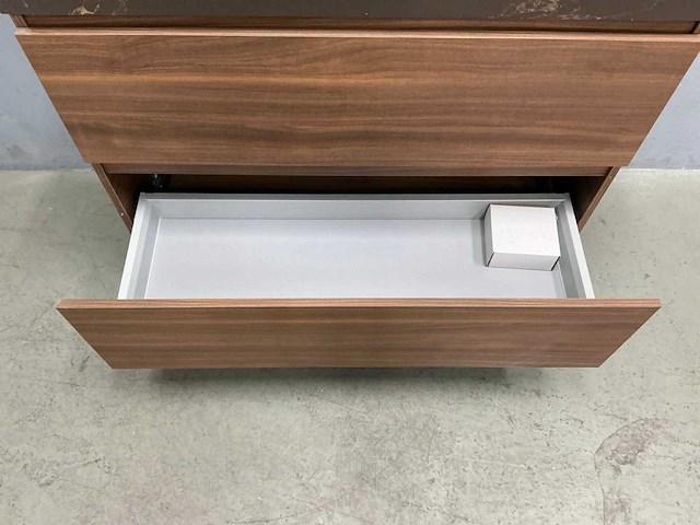Detremmerie - marmer - badmeubelset 100 cm - afbeelding 4 van  12