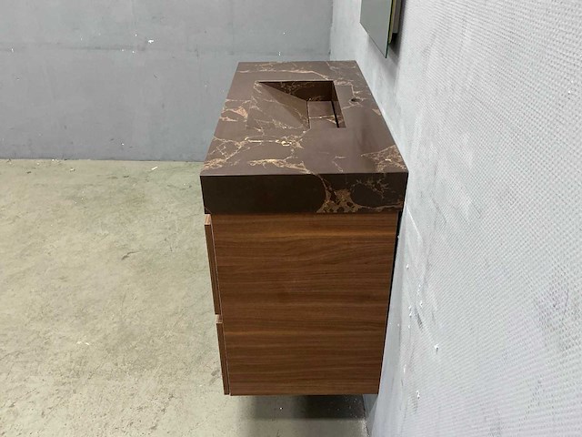 Detremmerie - marmer - badmeubelset 100 cm - afbeelding 11 van  12