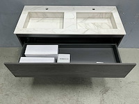 Detremmerie - marmer - badmeubelset 120 cm - afbeelding 3 van  11