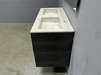 Detremmerie - marmer - badmeubelset 120 cm - afbeelding 9 van  11
