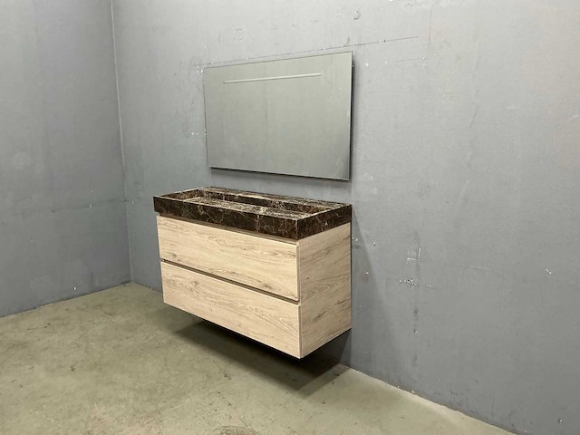 Detremmerie - marmer - badmeubelset 120 cm - afbeelding 1 van  14