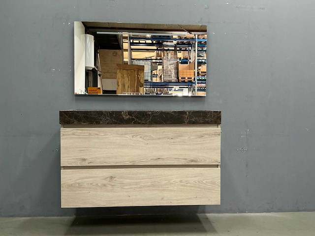 Detremmerie - marmer - badmeubelset 120 cm - afbeelding 7 van  14