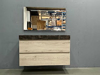Detremmerie - marmer - badmeubelset 120 cm - afbeelding 7 van  14