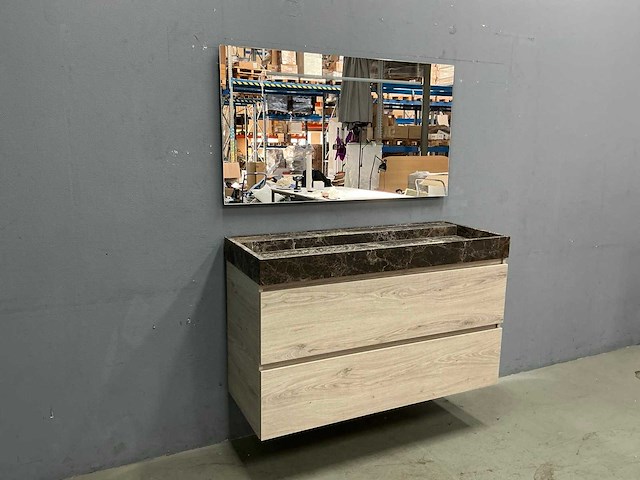 Detremmerie - marmer - badmeubelset 120 cm - afbeelding 8 van  14