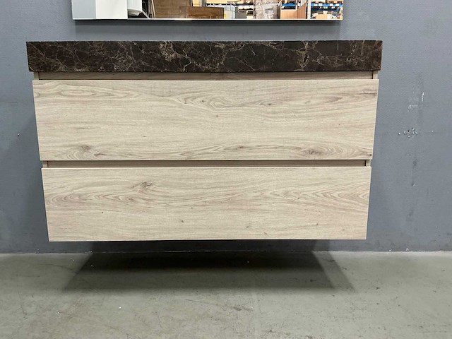 Detremmerie - marmer - badmeubelset 120 cm - afbeelding 11 van  14