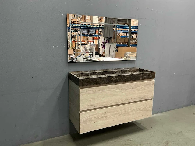Detremmerie - marmer - badmeubelset 120 cm - afbeelding 8 van  14