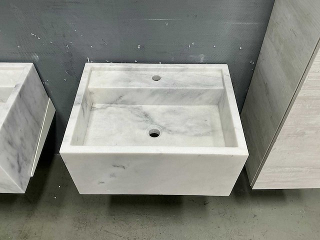 Detremmerie - marmer - badmeubelset 140 cm - afbeelding 3 van  16