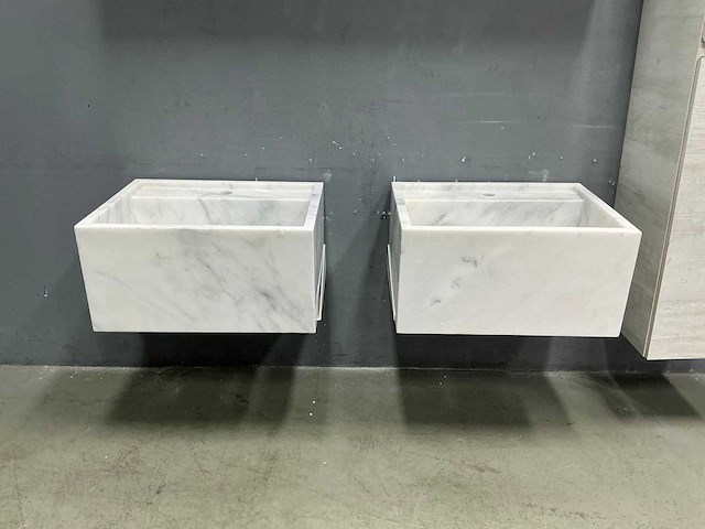 Detremmerie - marmer - badmeubelset 140 cm - afbeelding 4 van  16