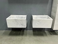 Detremmerie - marmer - badmeubelset 140 cm - afbeelding 4 van  16