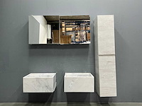 Detremmerie - marmer - badmeubelset 140 cm - afbeelding 9 van  16