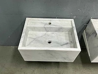 Detremmerie - marmer - badmeubelset 140 cm - afbeelding 2 van  16