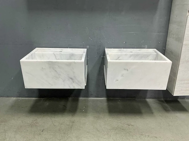 Detremmerie - marmer - badmeubelset 140 cm - afbeelding 4 van  16