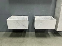 Detremmerie - marmer - badmeubelset 140 cm - afbeelding 4 van  16