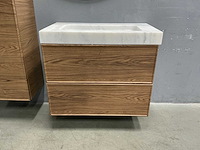 Detremmerie - marmer - badmeubelset 80 cm - afbeelding 14 van  15