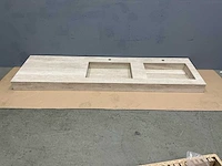 Detremmerie - marmeren wastafel 180 cm - afbeelding 5 van  9