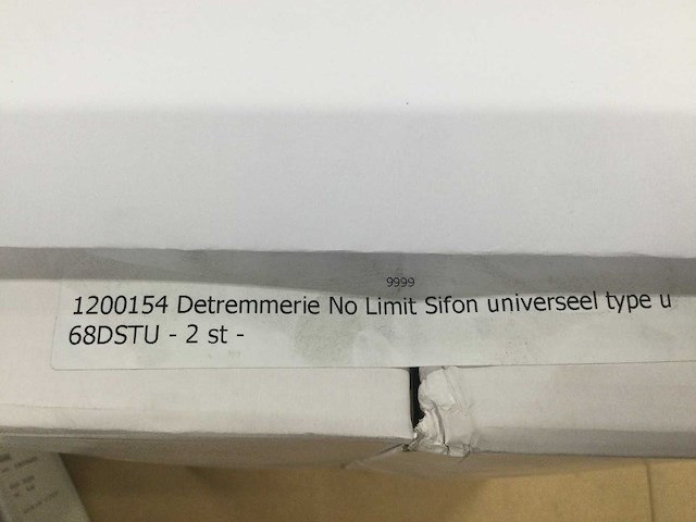 Detremmerie - no limit - sifon - verstelbare sifons (3x) - afbeelding 3 van  3