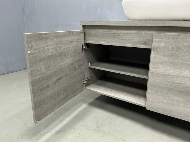 Detremmerie - romantic oak fineer - badmeubelset 120 cm - afbeelding 5 van  16