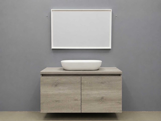 Detremmerie - romantic oak fineer - badmeubelset 120 cm - afbeelding 9 van  16