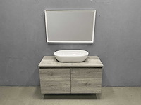 Detremmerie - romantic oak fineer - badmeubelset 120 cm - afbeelding 10 van  16