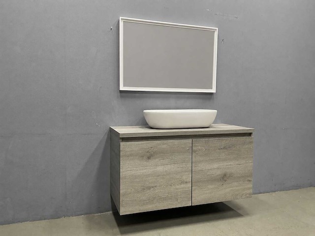 Detremmerie - romantic oak fineer - badmeubelset 120 cm - afbeelding 11 van  16