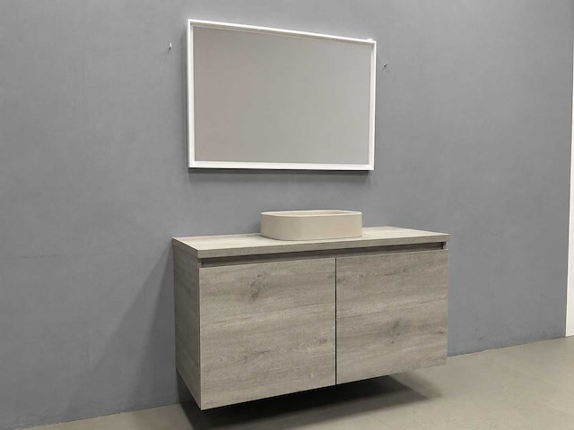 Detremmerie - romantic oak fineer - badmeubelset 120 cm - afbeelding 3 van  5