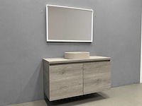 Detremmerie - romantic oak fineer - badmeubelset 120 cm - afbeelding 3 van  5