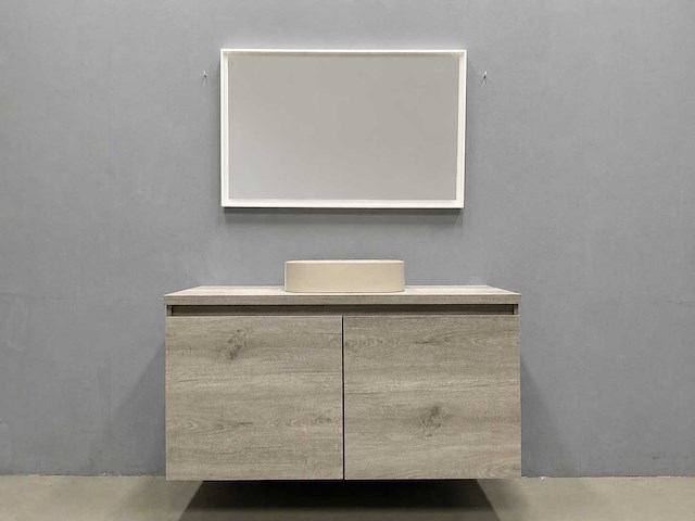 Detremmerie - romantic oak fineer - badmeubelset 120 cm - afbeelding 8 van  15