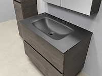 Detremmerie - structure wenge - badmeubelset 90 cm - afbeelding 3 van  21