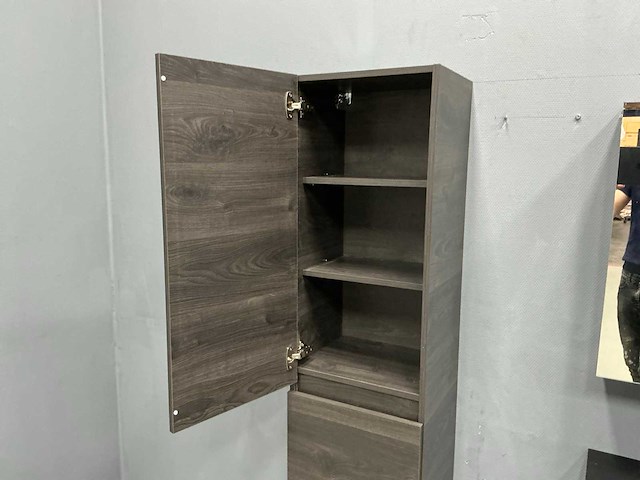 Detremmerie - structure wenge - badmeubelset 90 cm - afbeelding 9 van  21