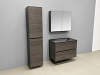 Detremmerie - structure wenge - badmeubelset 90 cm - afbeelding 16 van  21