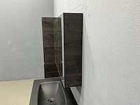 Detremmerie - structure wenge - badmeubelset 90 cm - afbeelding 18 van  21