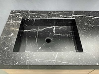 Detremmerie - stucture nature/marmer - badmeubelset 140 cm - afbeelding 13 van  16