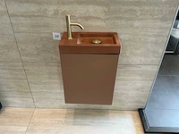 Detremmerie - terracotta - deluxe - fonteinmeubel set 40 cm - afbeelding 5 van  12