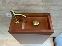 Detremmerie - terracotta - deluxe - fonteinmeubel set 40 cm - afbeelding 7 van  12