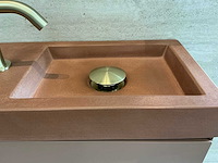 Detremmerie - terracotta - deluxe - fonteinmeubel set 40 cm - afbeelding 9 van  12
