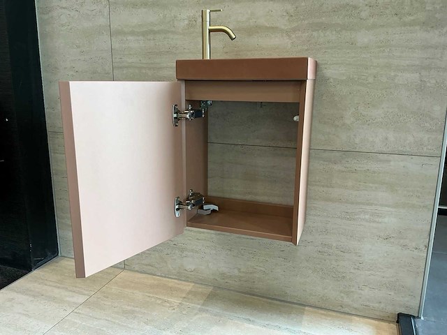 Detremmerie - terracotta - deluxe - fonteinmeubel set 40 cm - afbeelding 11 van  12