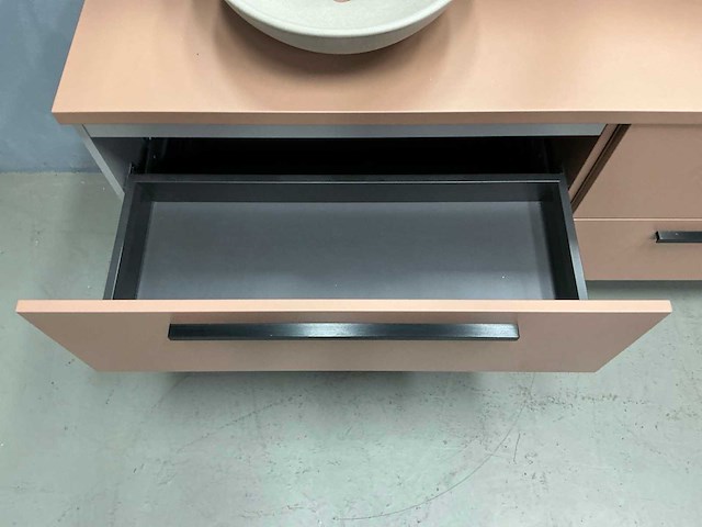 Detremmerie - terracotta mat gelakt - badmeubelset 180 cm - afbeelding 5 van  18