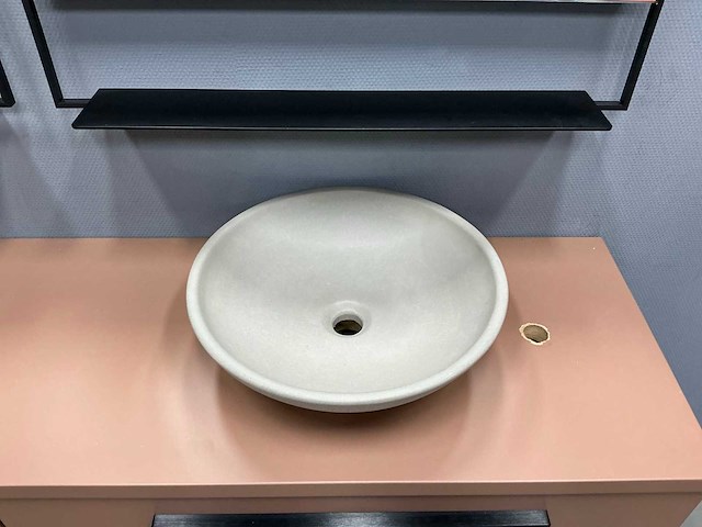 Detremmerie - terracotta mat gelakt - badmeubelset 180 cm - afbeelding 16 van  18